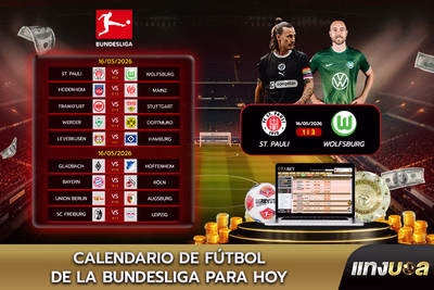 Calendario de Fútbol de la Bundesliga para Hoy