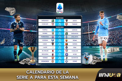 Calendario de la Serie A para esta semana