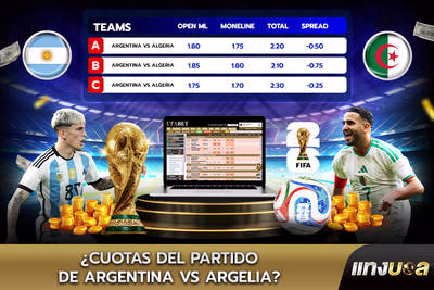 ¿Cuotas del partido de Argentina vs Argelia?